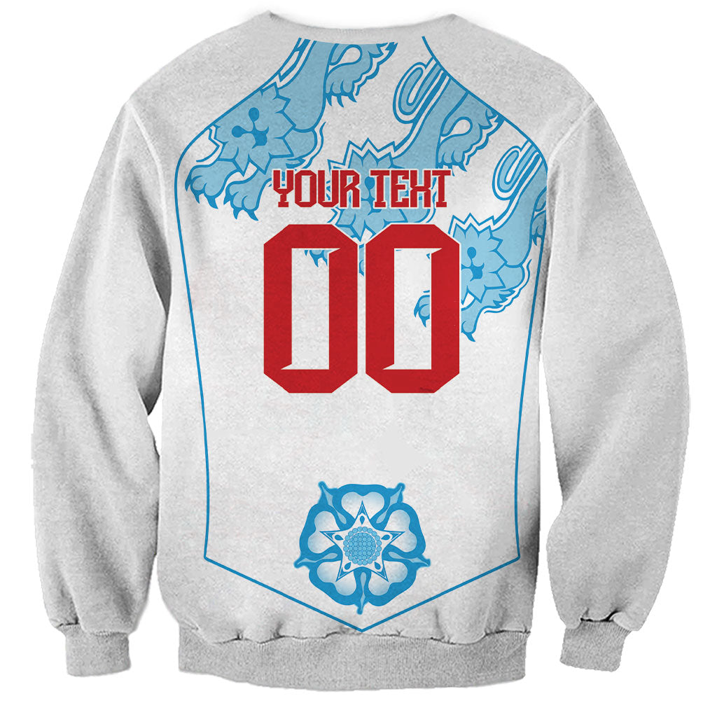 England World Champions 2026 Custom Sweatshirt Three Lions Second Star Retro Style