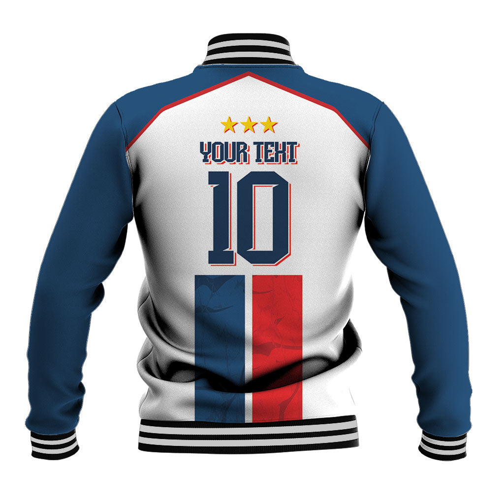 France Champion du Monde 2026 Custom Baseball Jacket Allez les Bleus