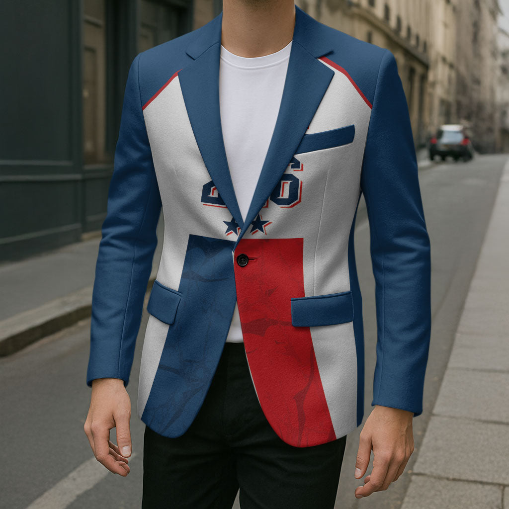 France Champion du Monde 2026 Custom Blazer Allez les Bleus