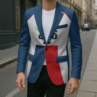 France Champion du Monde 2026 Custom Blazer Allez les Bleus