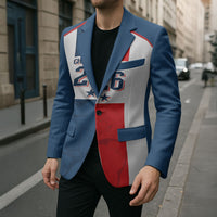 France Champion du Monde 2026 Custom Blazer Allez les Bleus