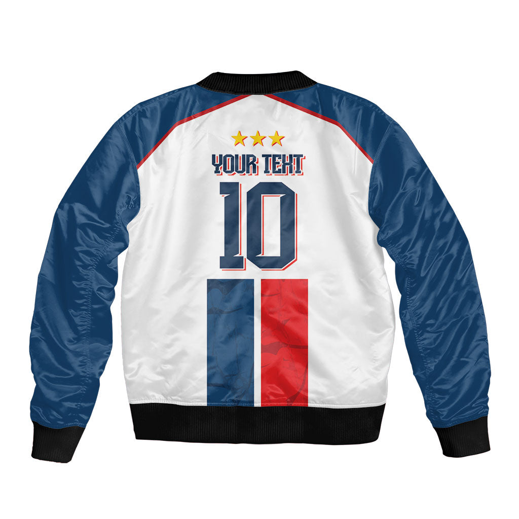 France Champion du Monde 2026 Custom Bomber Jacket Allez les Bleus