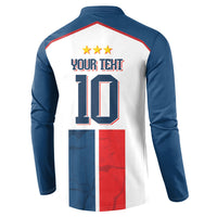 France Champion du Monde 2026 Custom Button Sweatshirt Allez les Bleus