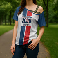 France Champion du Monde 2026 Custom Cross Shoulder Shirt Allez les Bleus