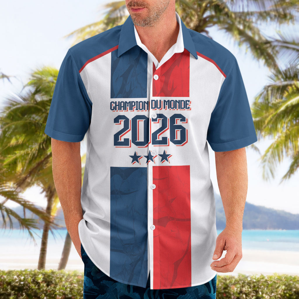 France Champion du Monde 2026 Custom Hawaiian Shirt Allez les Bleus