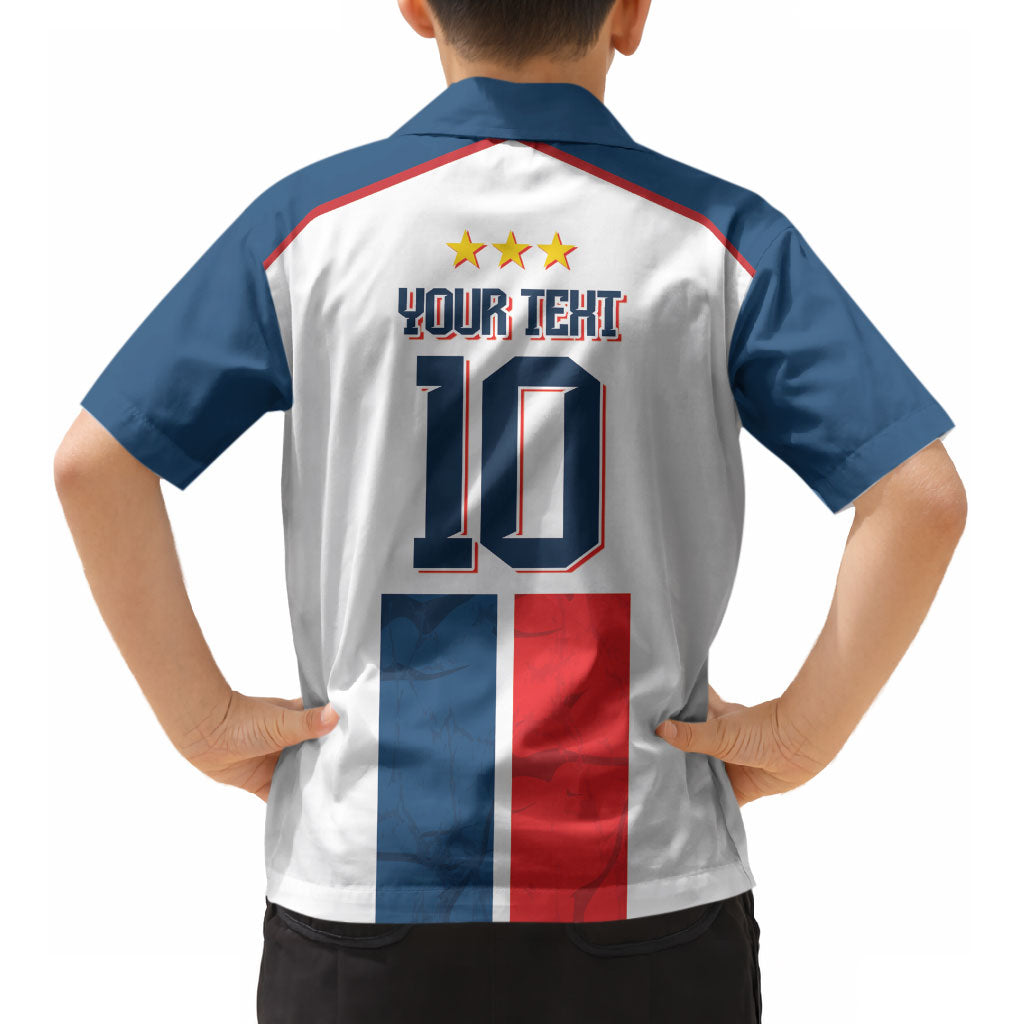 France Champion du Monde 2026 Custom Kid Hawaiian Shirt Allez les Bleus