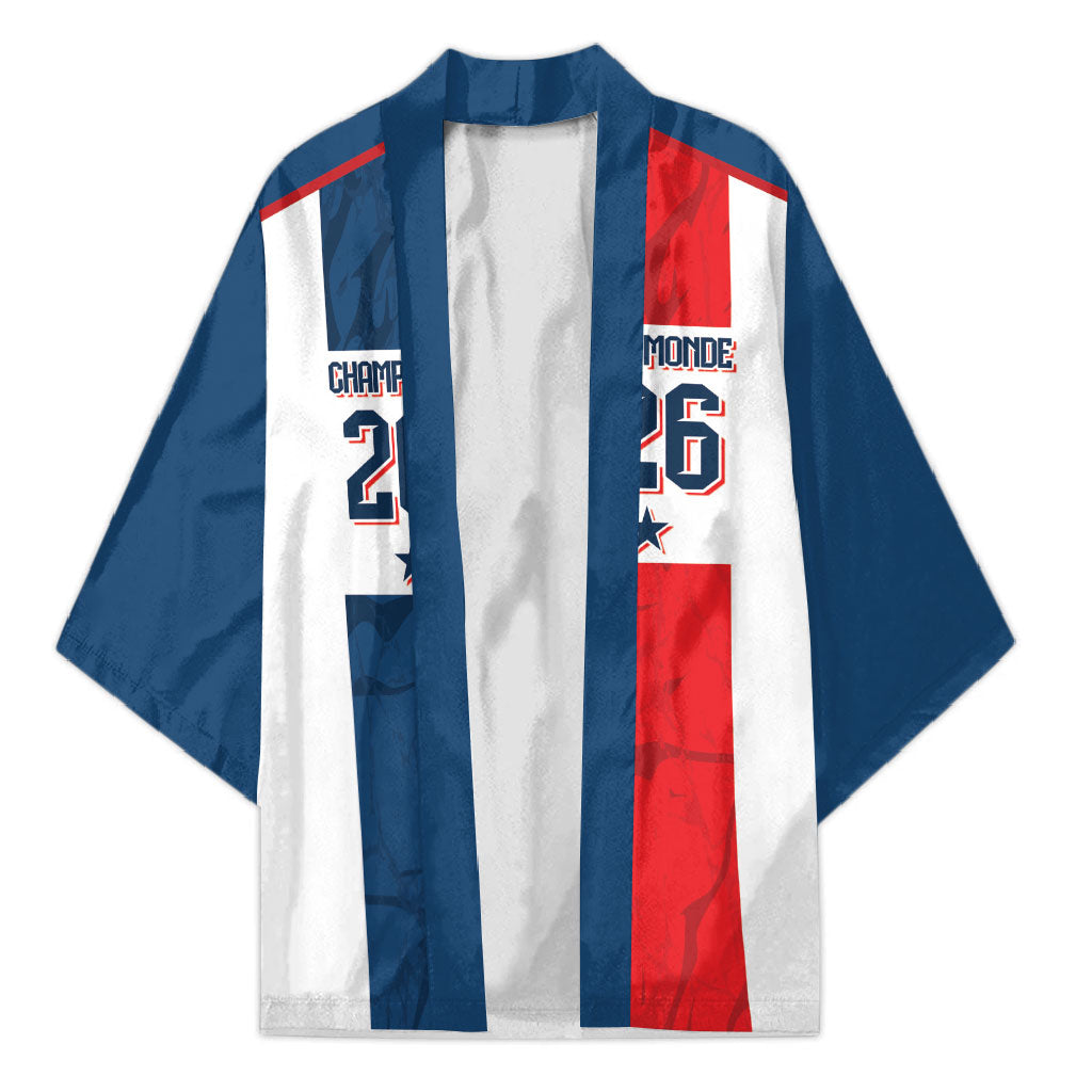 France Champion du Monde 2026 Custom Kimono Allez les Bleus