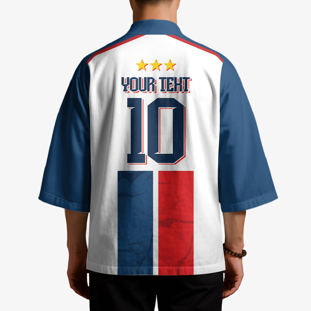 France Champion du Monde 2026 Custom Kimono Allez les Bleus