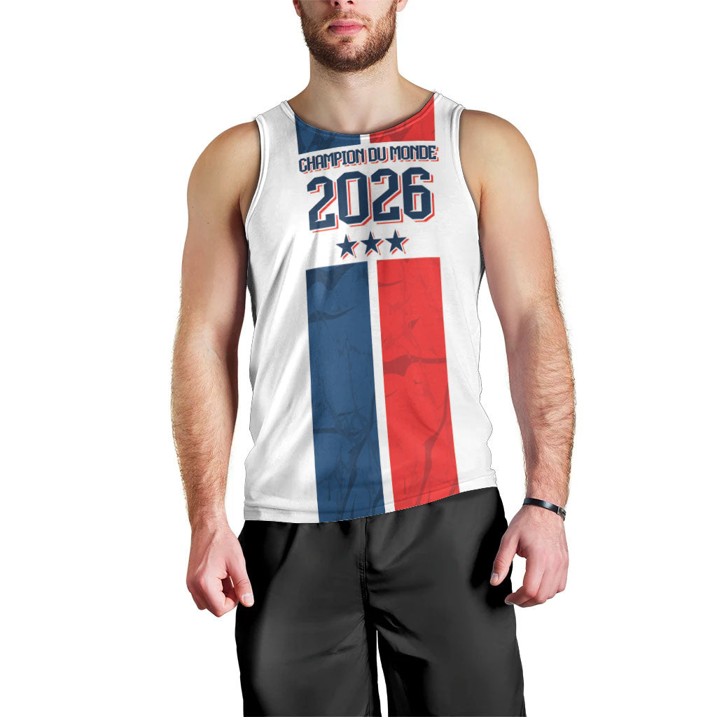 France Champion du Monde 2026 Custom Men Tank Top Allez les Bleus