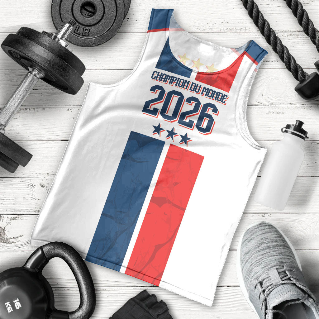 France Champion du Monde 2026 Custom Men Tank Top Allez les Bleus