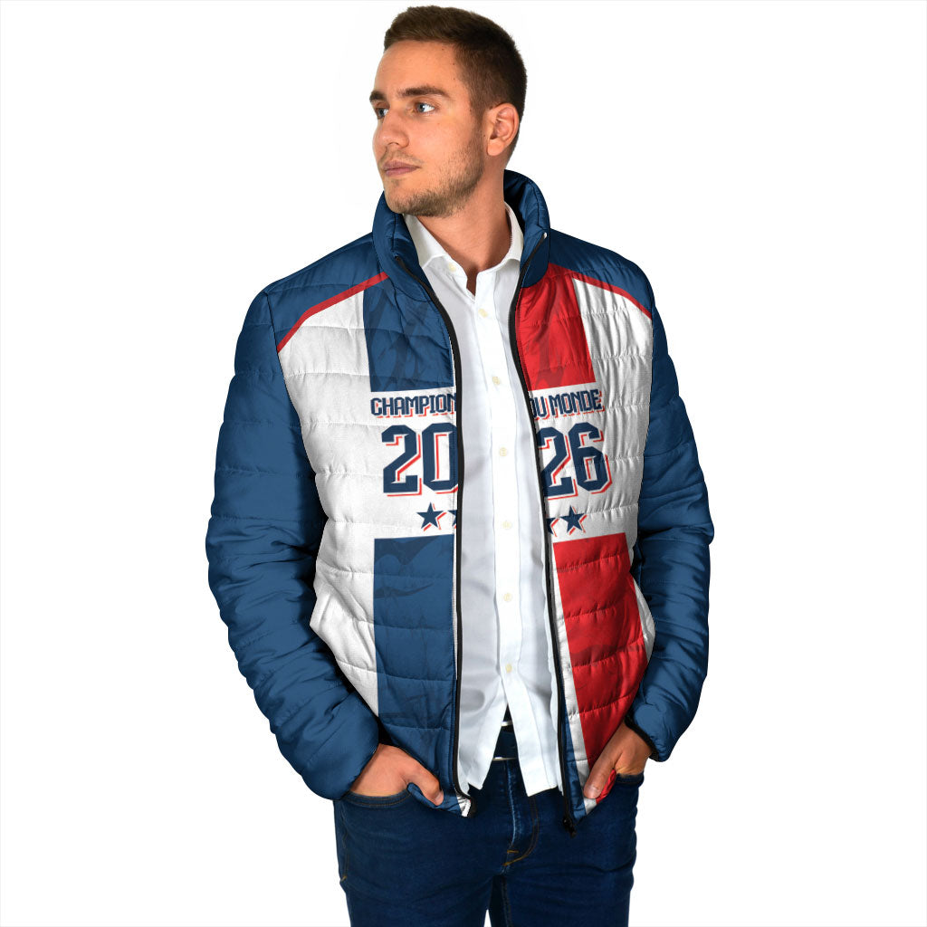 France Champion du Monde 2026 Custom Padded Jacket Allez les Bleus