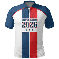 France Champion du Monde 2026 Custom Polo Shirt Allez les Bleus