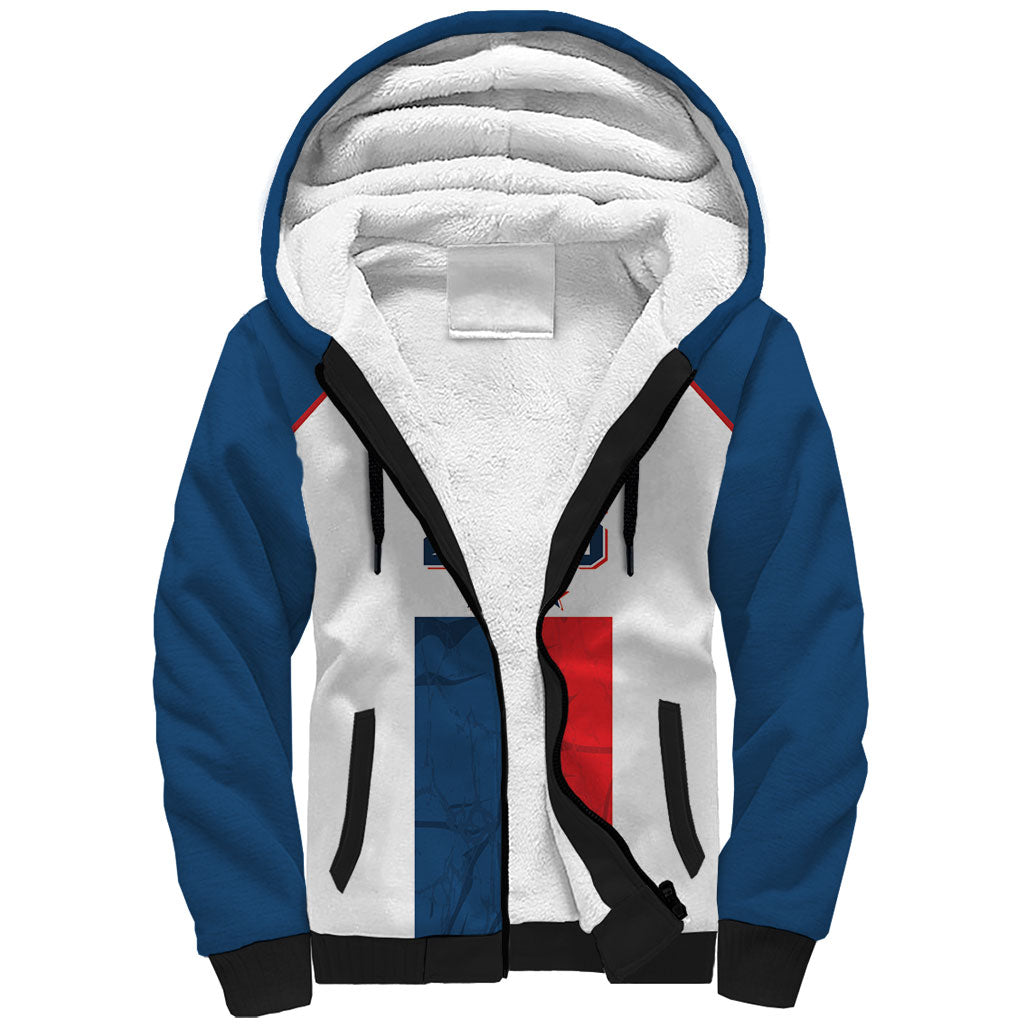 France Champion du Monde 2026 Custom Sherpa Hoodie Allez les Bleus