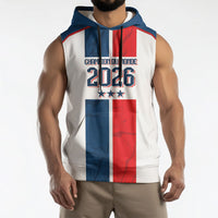 France Champion du Monde 2026 Custom Sleeveless Hoodie Allez les Bleus