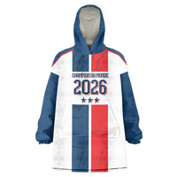 France Champion du Monde 2026 Custom Wearable Blanket Hoodie Allez les Bleus