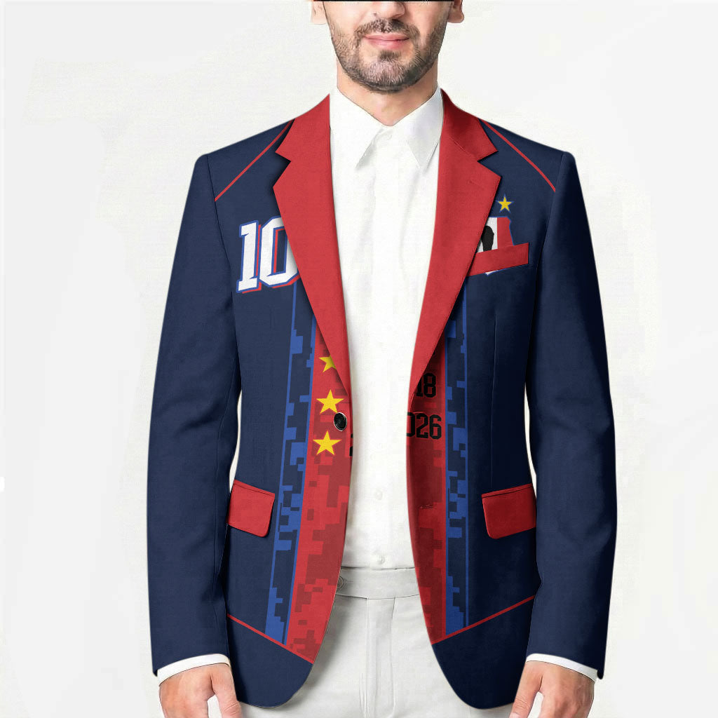 France Champion du Monde 2026 Custom Blazer Les Bleus Third Star Retro Style