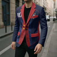 France Champion du Monde 2026 Custom Blazer Les Bleus Third Star Retro Style