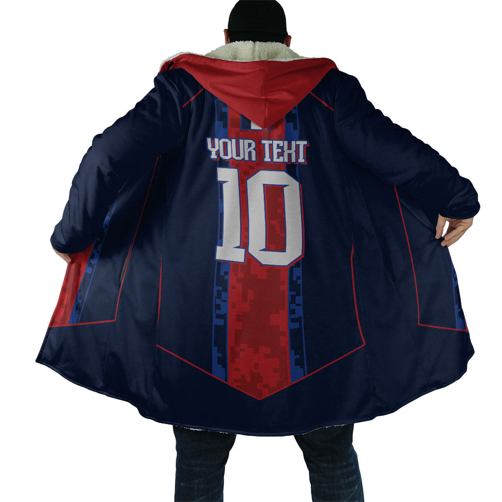 France Champion du Monde 2026 Custom Cloak Les Bleus Third Star Retro Style