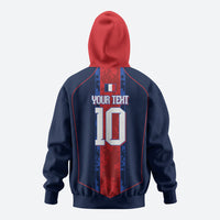 France Champion du Monde 2026 Custom Hoodie Les Bleus Third Star Retro Style