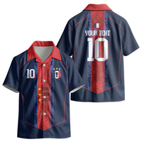 France Champion du Monde 2026 Custom Kid Hawaiian Shirt Les Bleus Third Star Retro Style