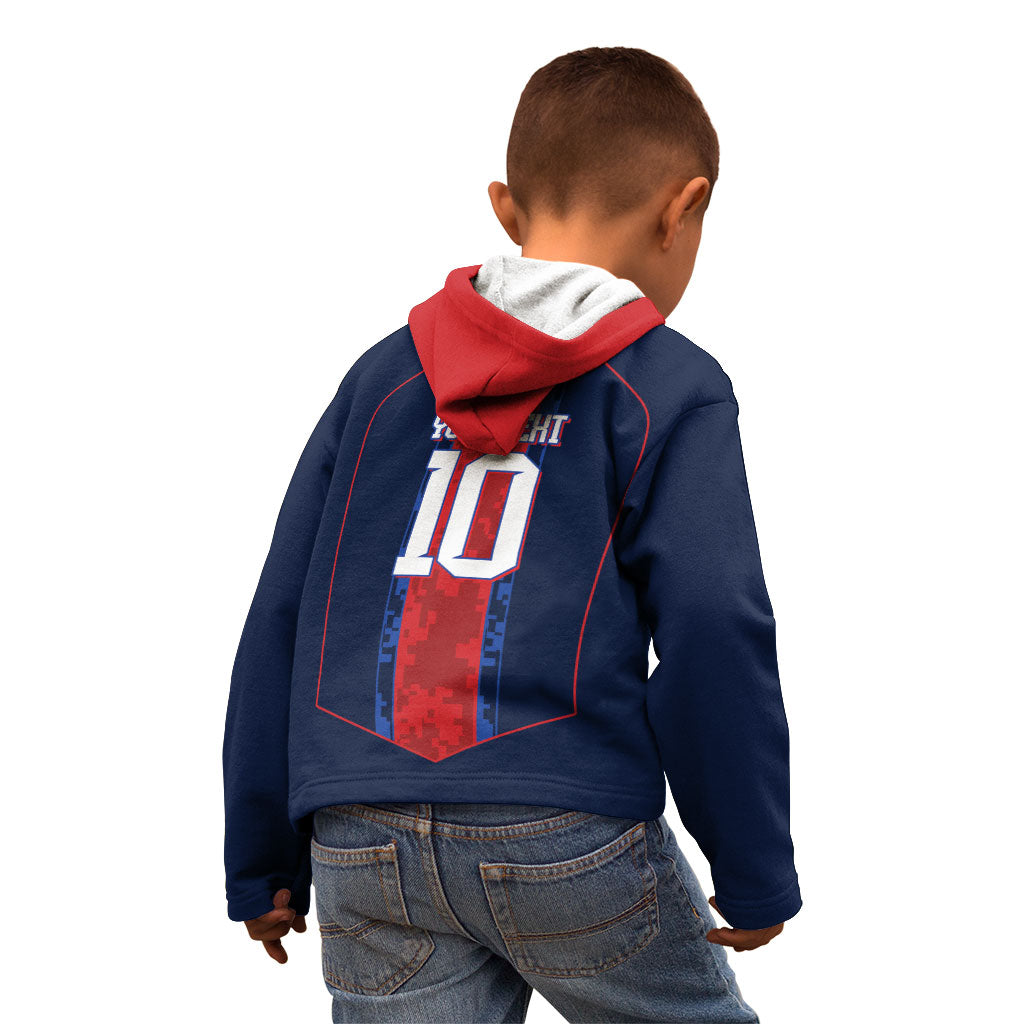 France Champion du Monde 2026 Custom Kid Hoodie Les Bleus Third Star Retro Style