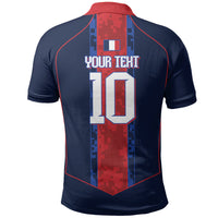 France Champion du Monde 2026 Custom Polo Shirt Les Bleus Third Star Retro Style
