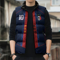 France Champion du Monde 2026 Custom Sleeveless Puffer Jacket Les Bleus Third Star Retro Style