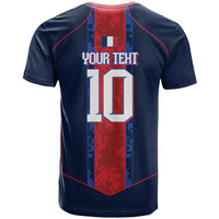 France Champion du Monde 2026 Custom T Shirt Les Bleus Third Star Retro Style