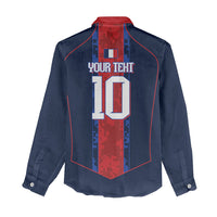 France Champion du Monde 2026 Custom Women Casual Shirt Les Bleus Third Star Retro Style