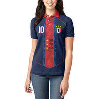 France Champion du Monde 2026 Custom Women Polo Shirt Les Bleus Third Star Retro Style