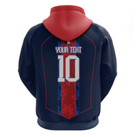 France Champion du Monde 2026 Custom Zip Hoodie Les Bleus Third Star Retro Style