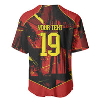 Spain Campeon del Mundo 2026 Custom Baseball Jersey Espana Second Star Retro Style