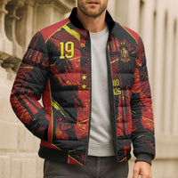Spain Campeon del Mundo 2026 Custom Bomber Puffer Jacket Espana Second Star Retro Style
