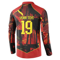 Spain Campeon del Mundo 2026 Custom Button Sweatshirt Espana Second Star Retro Style