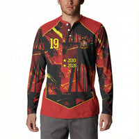 Spain Campeon del Mundo 2026 Custom Button Sweatshirt Espana Second Star Retro Style