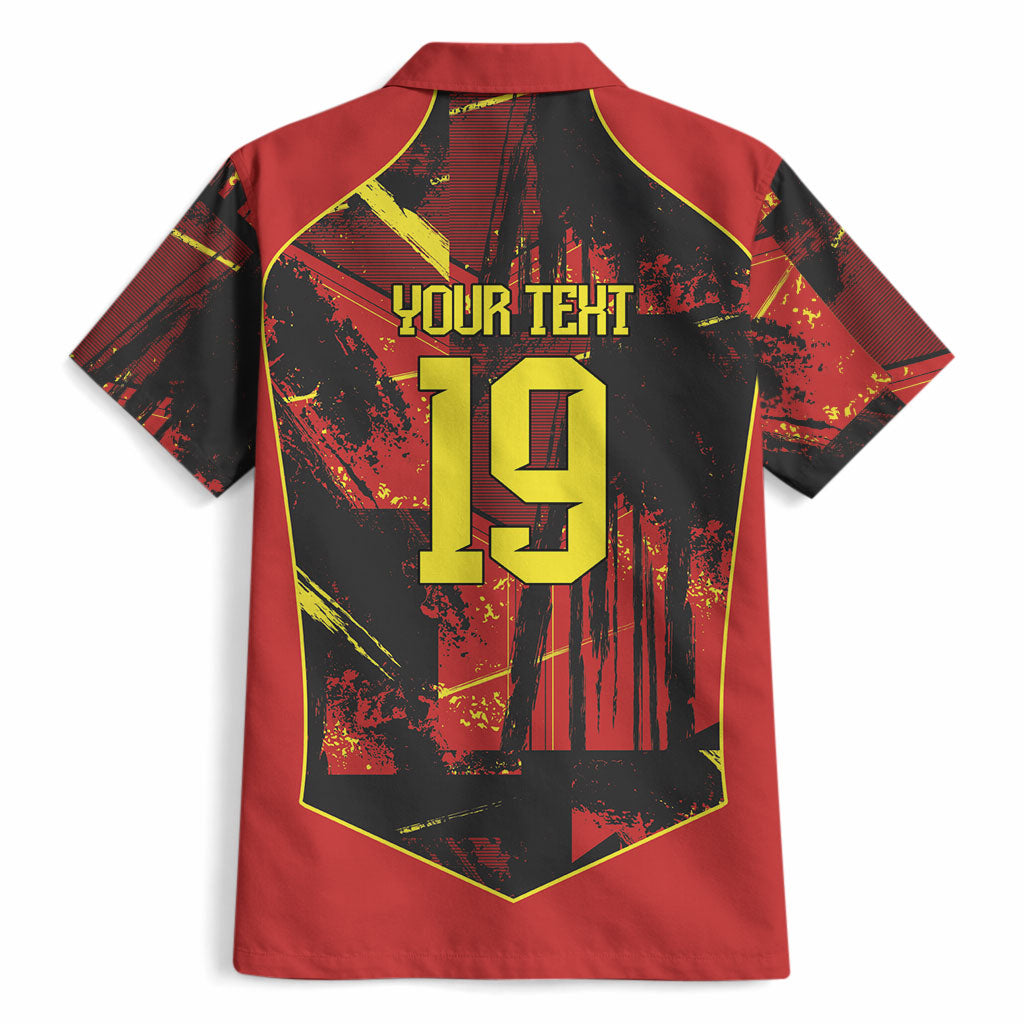 Spain Campeon del Mundo 2026 Custom Hawaiian Shirt Espana Second Star Retro Style