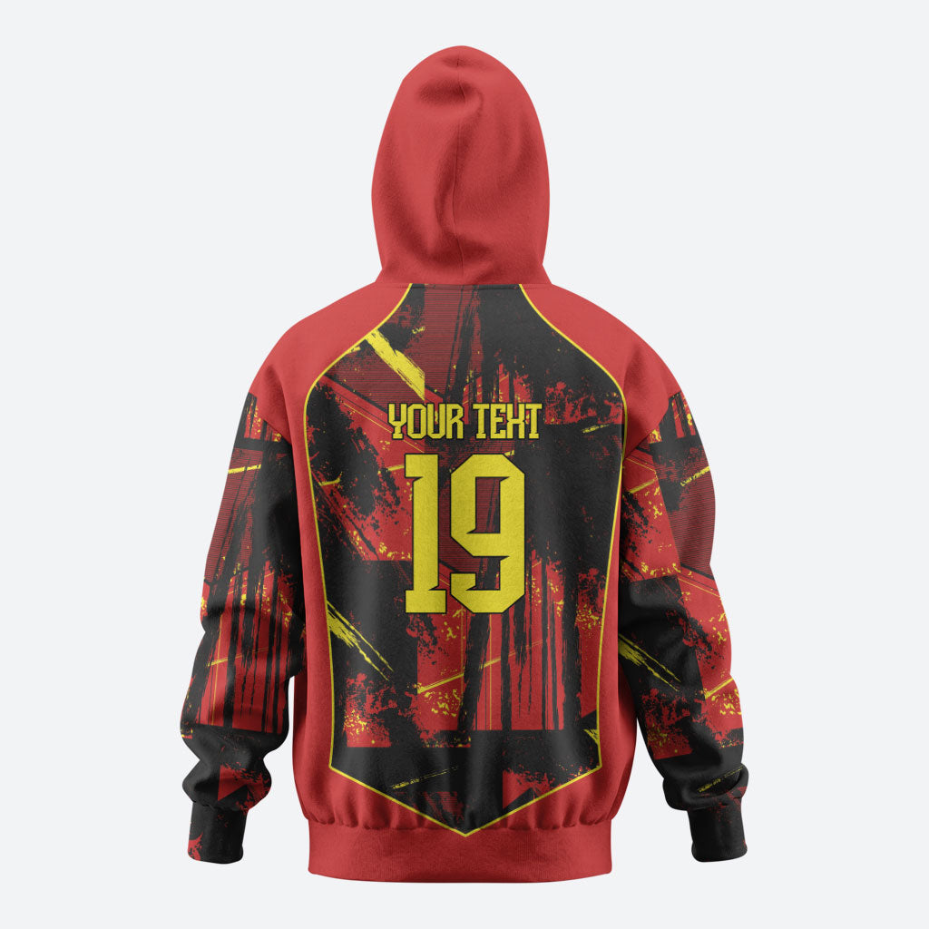 Spain Campeon del Mundo 2026 Custom Hoodie Espana Second Star Retro Style