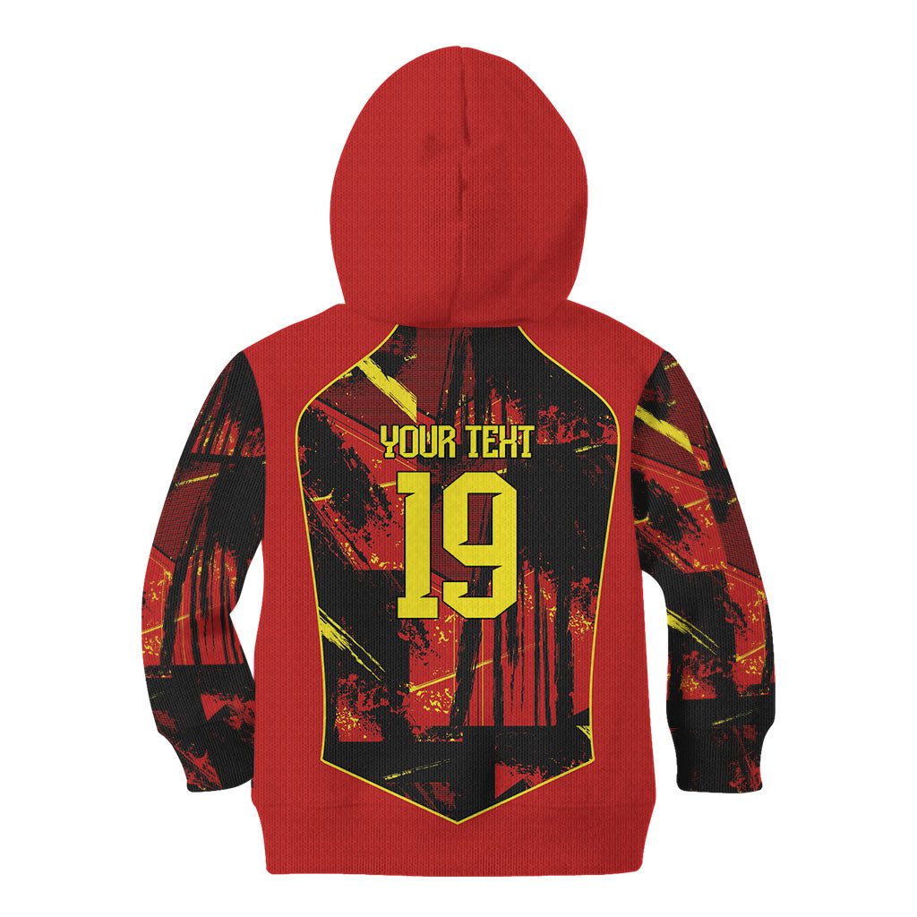Spain Campeon del Mundo 2026 Custom Kid Hoodie Espana Second Star Retro Style