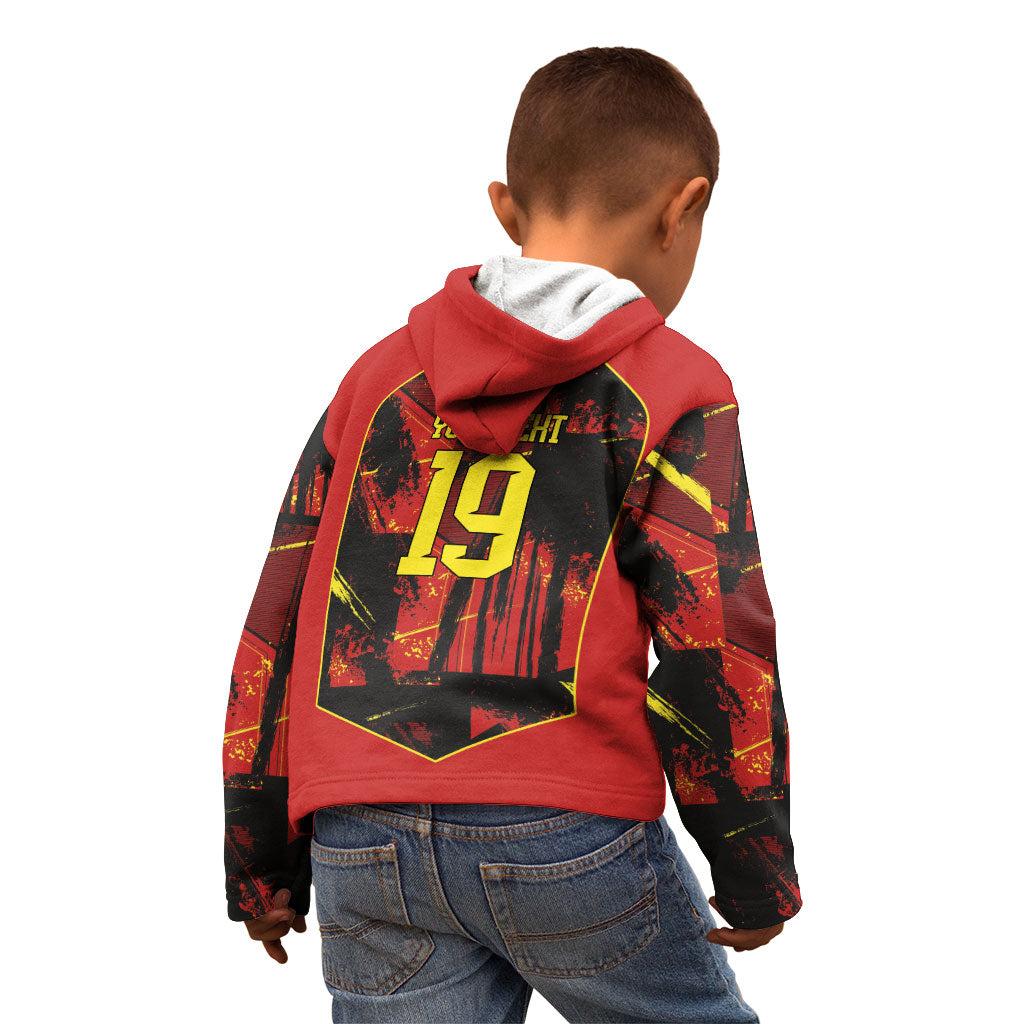 Spain Campeon del Mundo 2026 Custom Kid Hoodie Espana Second Star Retro Style