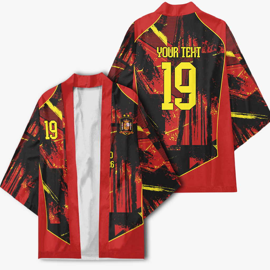 Spain Campeon del Mundo 2026 Custom Kimono Espana Second Star Retro Style