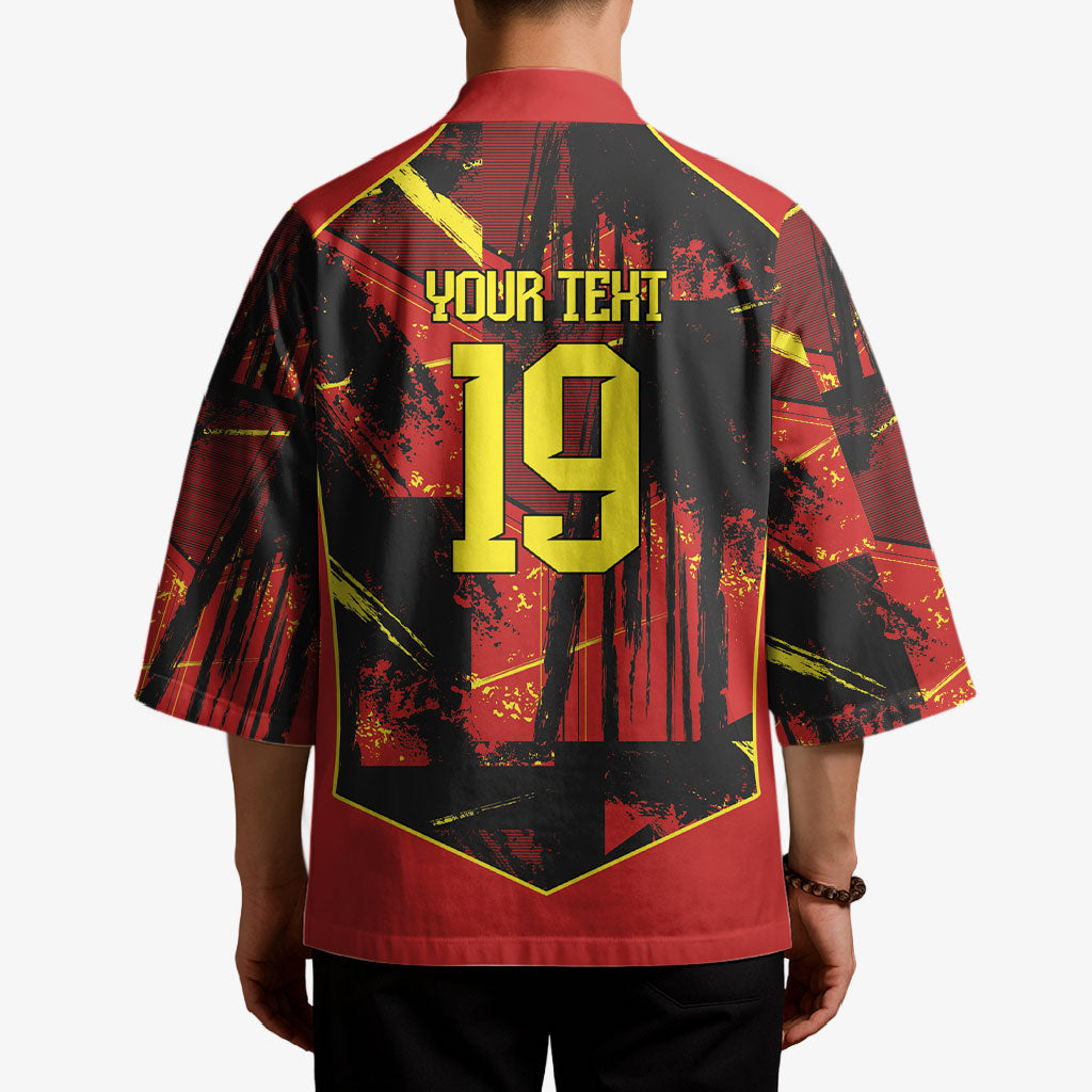 Spain Campeon del Mundo 2026 Custom Kimono Espana Second Star Retro Style