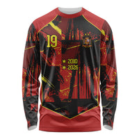 Spain Campeon del Mundo 2026 Custom Long Sleeve Shirt Espana Second Star Retro Style