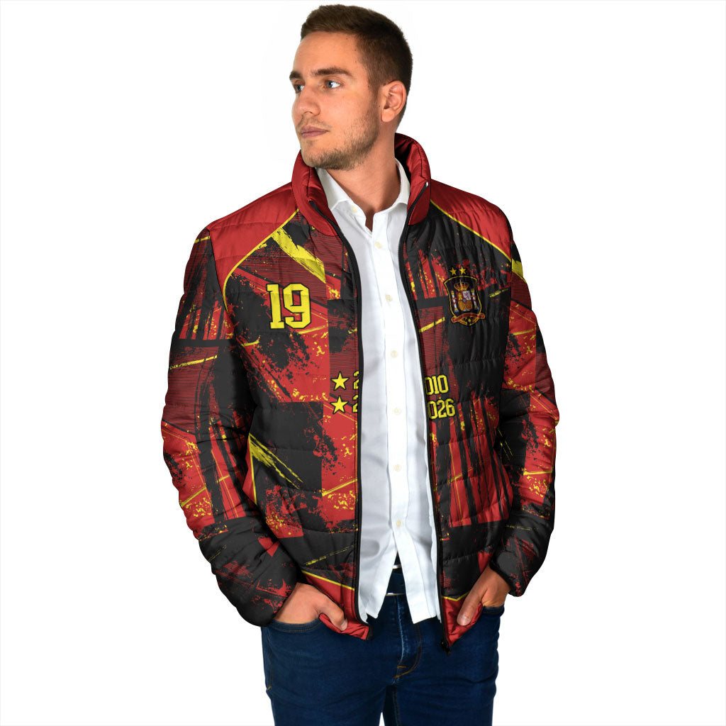 Spain Campeon del Mundo 2026 Custom Padded Jacket Espana Second Star Retro Style