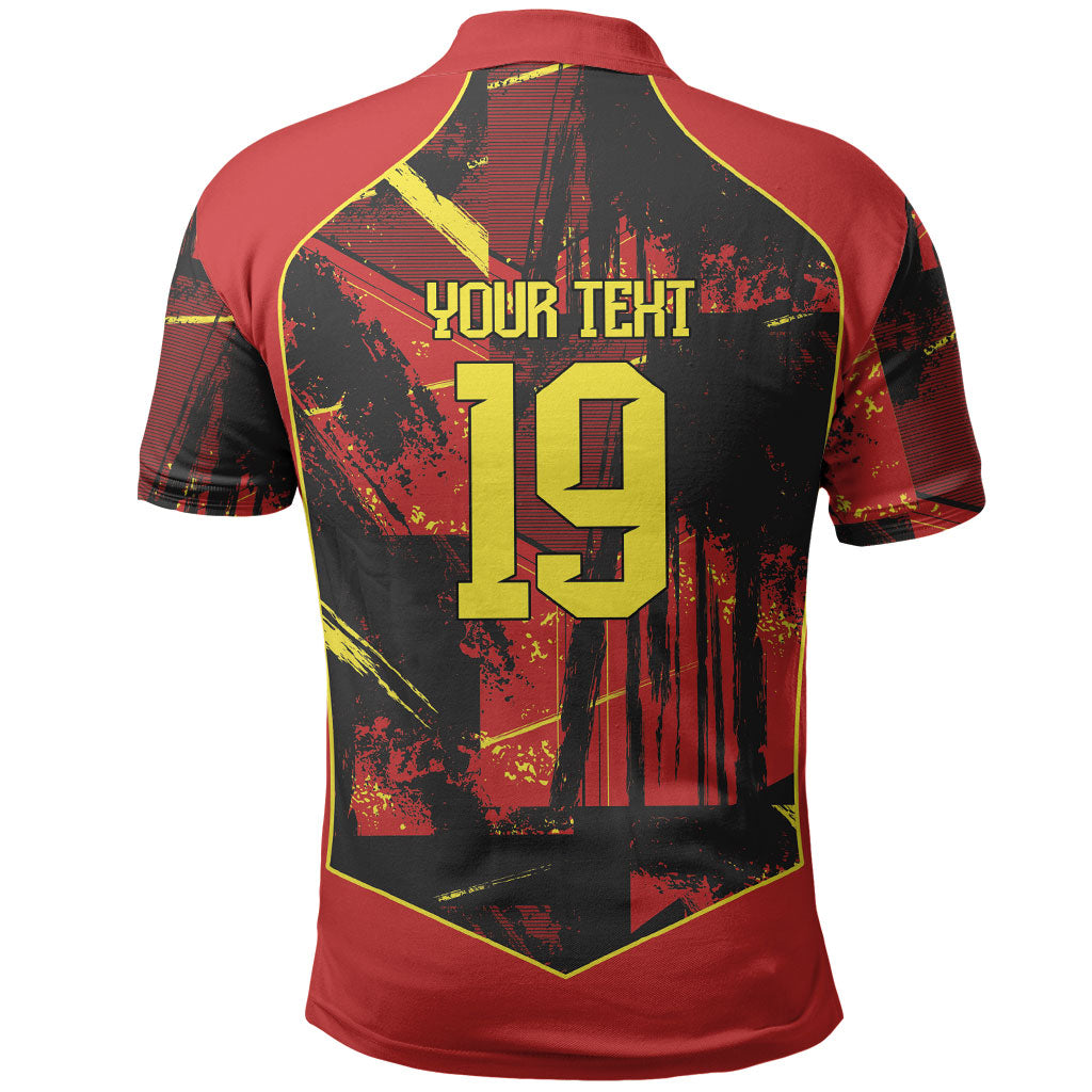 Spain Campeon del Mundo 2026 Custom Polo Shirt Espana Second Star Retro Style