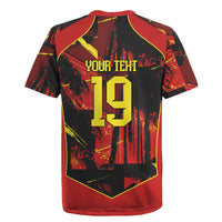 Spain Campeon del Mundo 2026 Custom Rugby Jersey Espana Second Star Retro Style