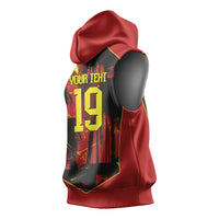 Spain Campeon del Mundo 2026 Custom Sleeveless Hoodie Espana Second Star Retro Style