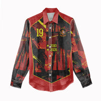 Spain Campeon del Mundo 2026 Custom Women Casual Shirt Espana Second Star Retro Style