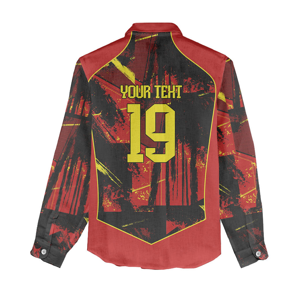 Spain Campeon del Mundo 2026 Custom Women Casual Shirt Espana Second Star Retro Style