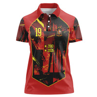 Spain Campeon del Mundo 2026 Custom Women Polo Shirt Espana Second Star Retro Style