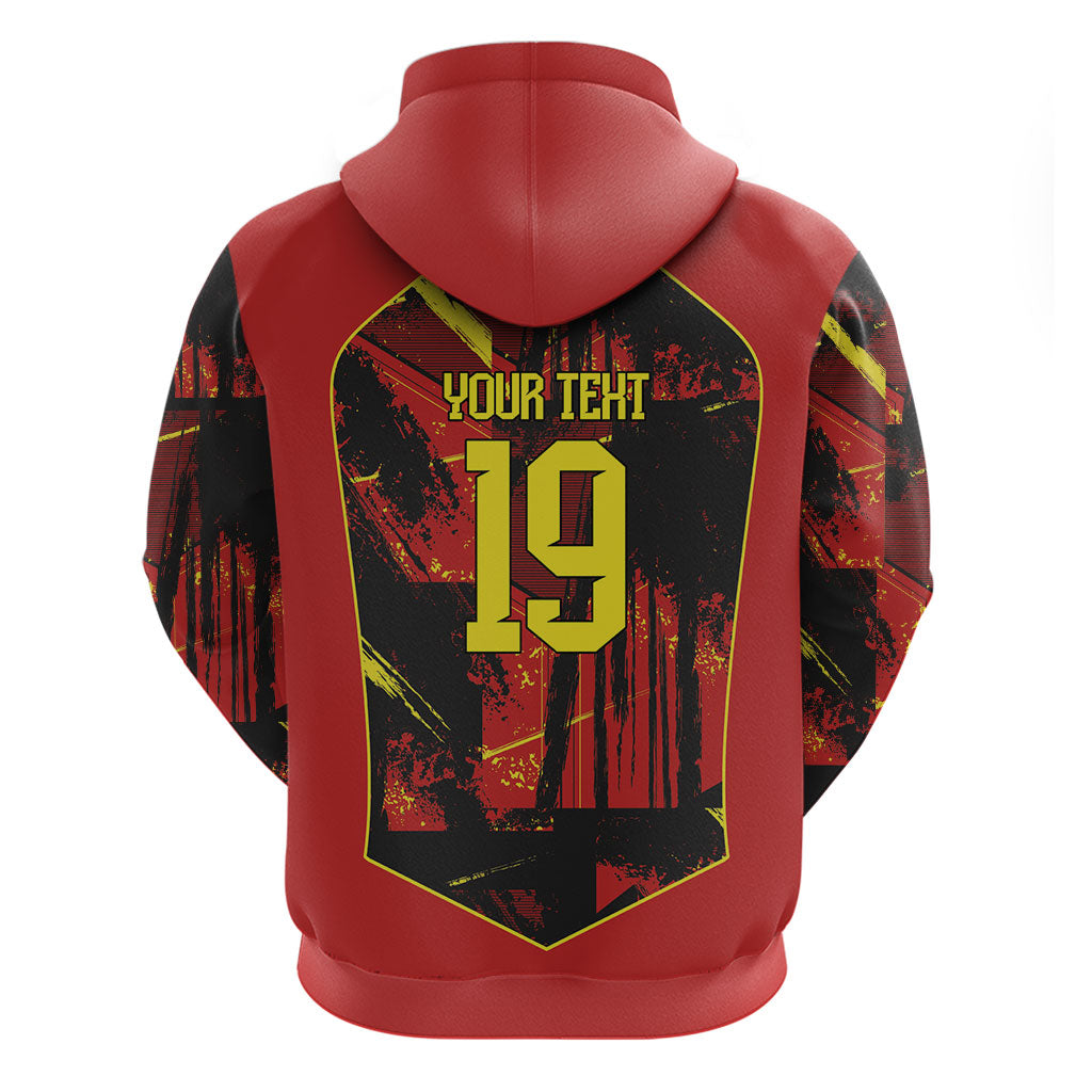 Spain Campeon del Mundo 2026 Custom Zip Hoodie Espana Second Star Retro Style